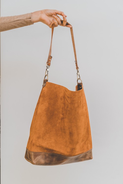 Suede Ladies bag