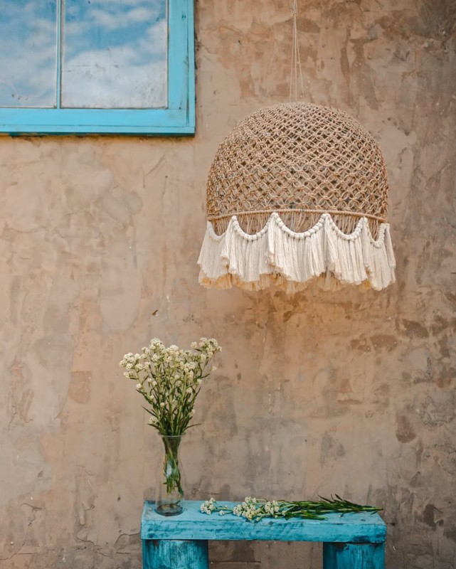 Macrame lights