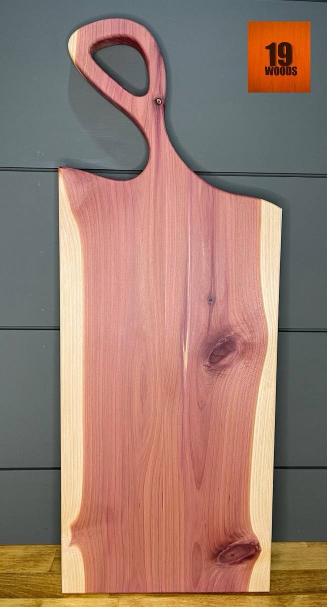 Kosso (African red wood) tree cutting board