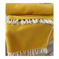Melkam handwoven throw blanket