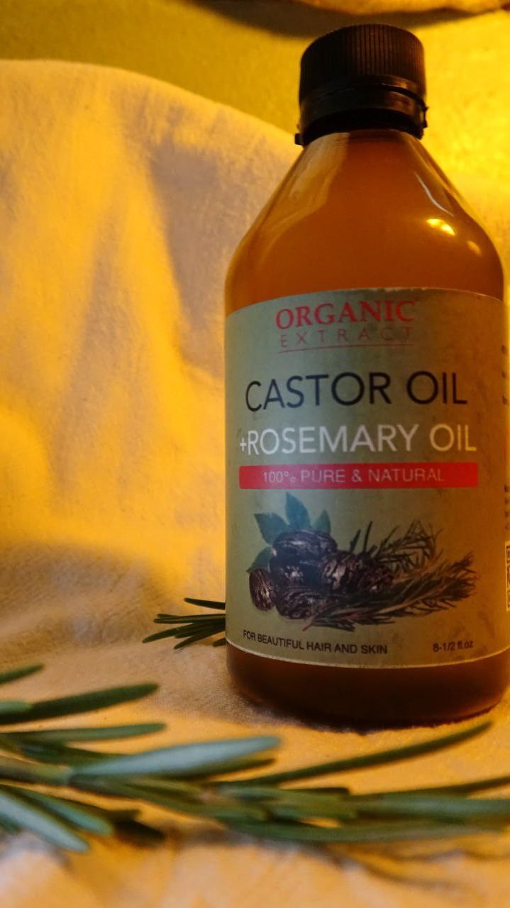 Castor with Rosmary Oil 250ml