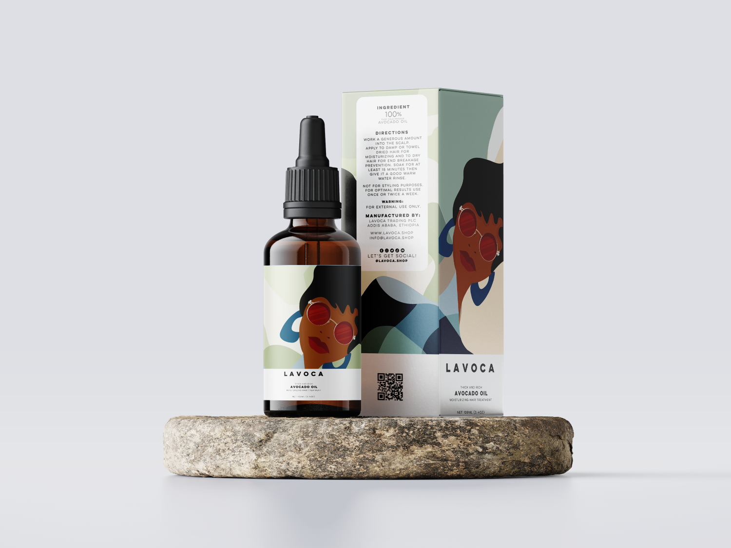 Lavoca Avocado Hair Oil