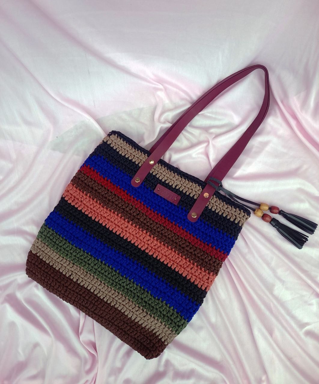 Boho tote bag