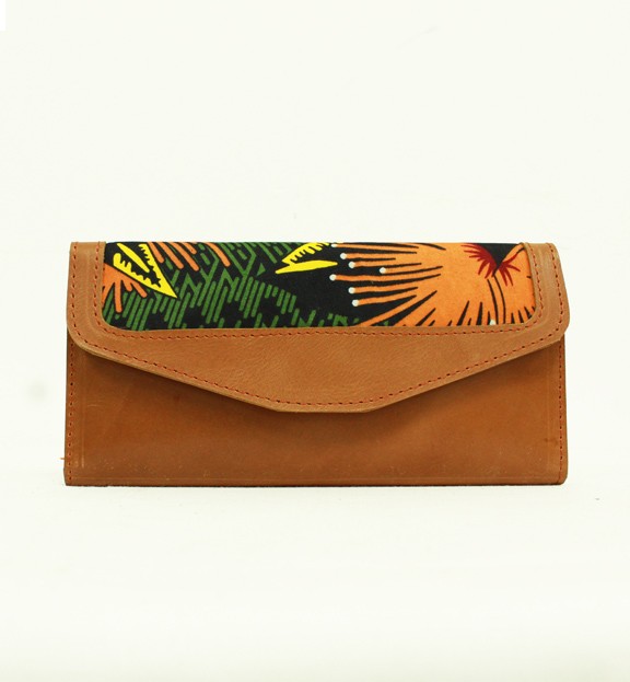 LADIES WALLET- TAN