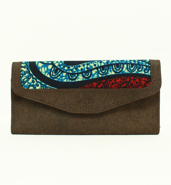 LADIES WALLET- EARTH BROWN