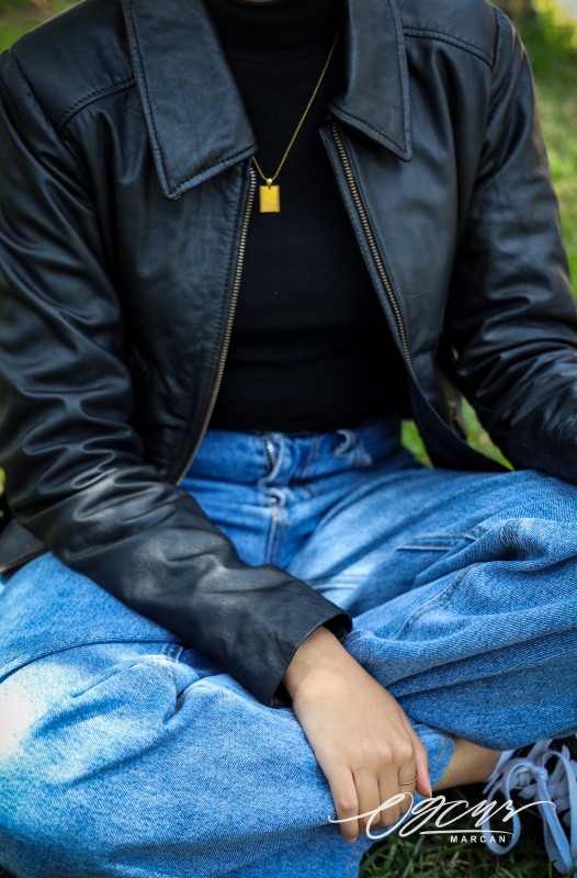 women's leather jacket