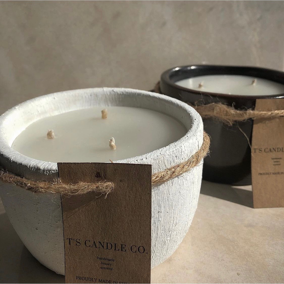 12 oz clay jar candle