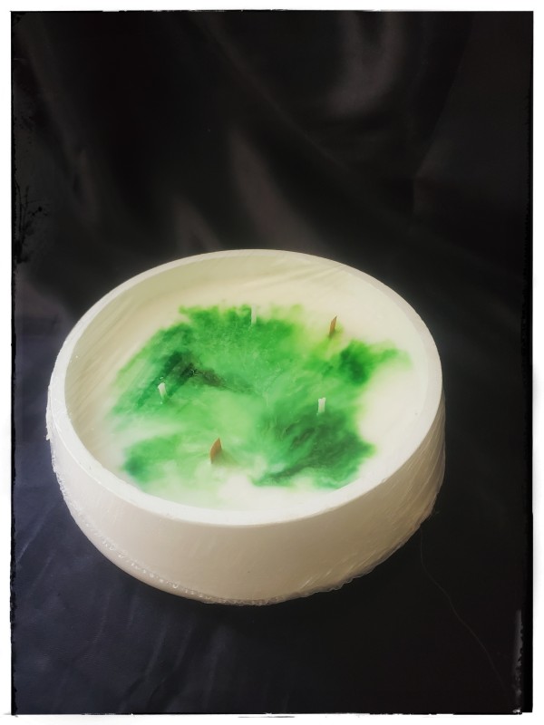 Evergreen fresh lemongrass soy Candle