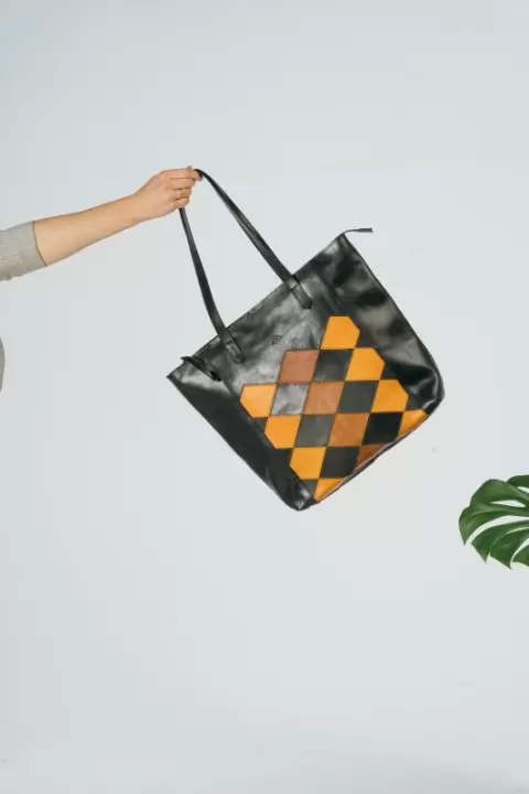 Sem Patches Tote Bag