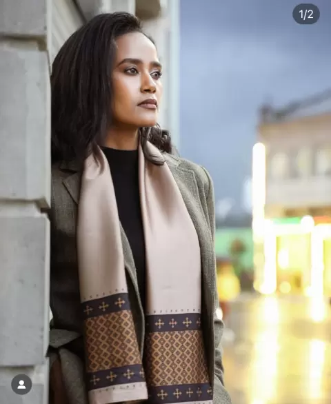 classic silk scarf