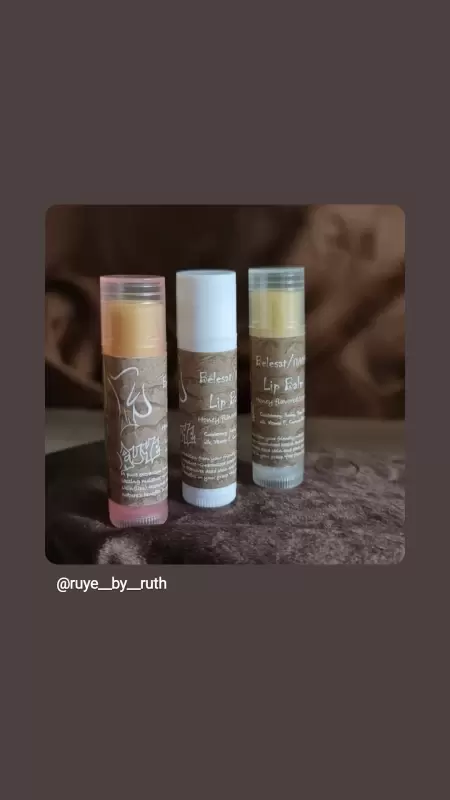 Belesat_በለሳት Organic Honey Lip balms