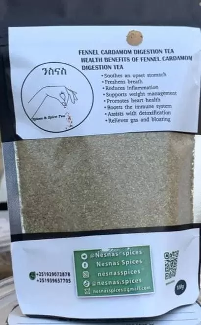 Fennel Cardamom Digestive Tea