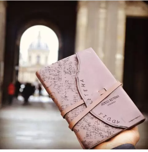 Marcan’s leather sketchbook