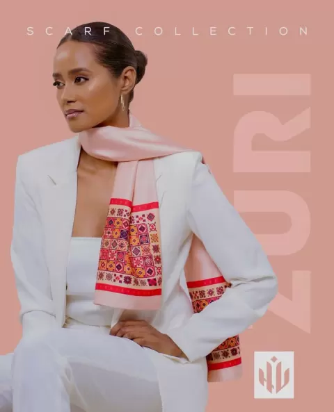 classic silk scarf
