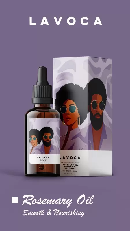 Lavoca rosemary hair serum