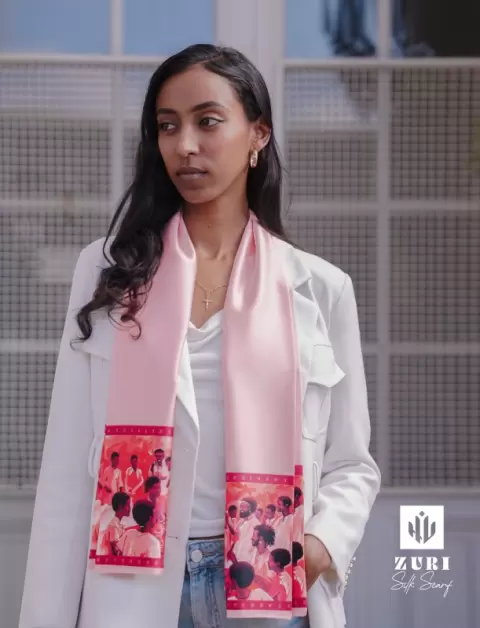 classic silk scarf