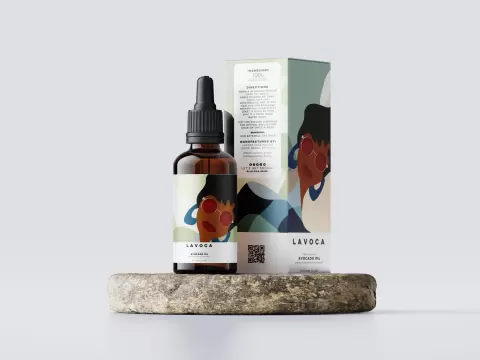 Lavoca Avocado Hair Oil