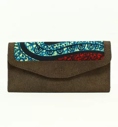 LADIES WALLET- EARTH BROWN